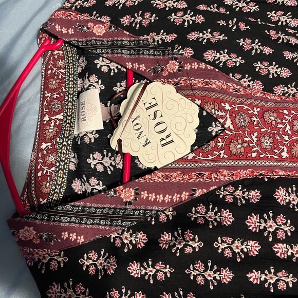 Knox rose black patterned dress new - Picture 2 of 3